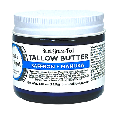Tallow Moisturizer - Saffron + Manuka